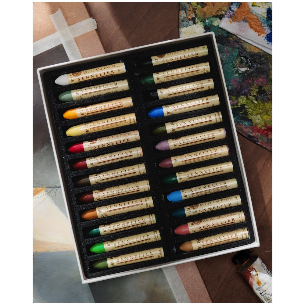 Artist' Oil Pastel - Sennelier - 15, Reddish Brown Grey
