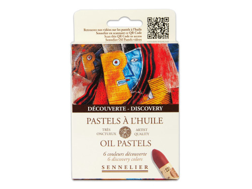 Set of Discovery Artist' Oil Pastels - Sennelier - 6 pcs.