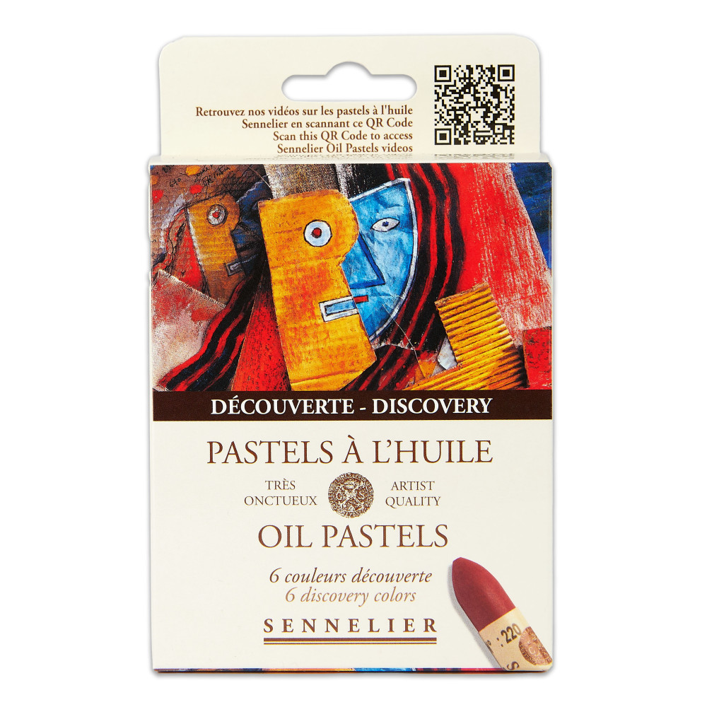 Set of Discovery Artist' Oil Pastels - Sennelier - 6 pcs.