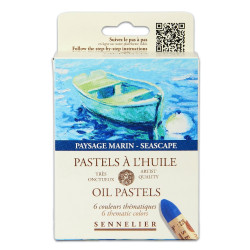 Zestaw pasteli olejnych Artist' Seascape - Sennelier - 6 szt.