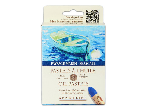 Set of Seascape Artist' Oil Pastels - Sennelier - 6 pcs.