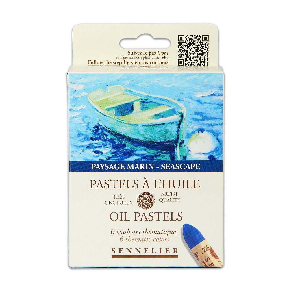 Zestaw pasteli olejnych Artist' Seascape - Sennelier - 6 szt.