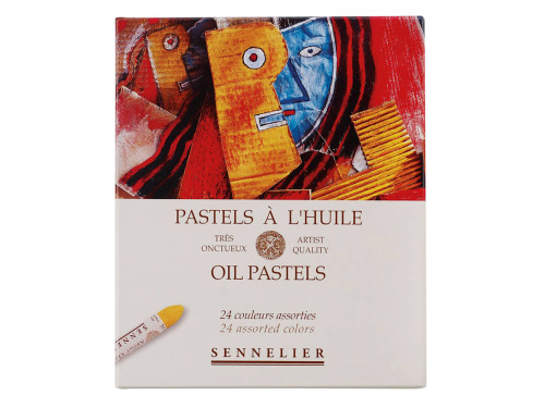 Zestaw pasteli olejnych Artist' Assorted Colors - Sennelier - 24 szt.