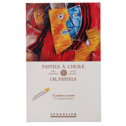Zestaw pasteli olejnych Artist' Assorted Colors - Sennelier - 72 szt.