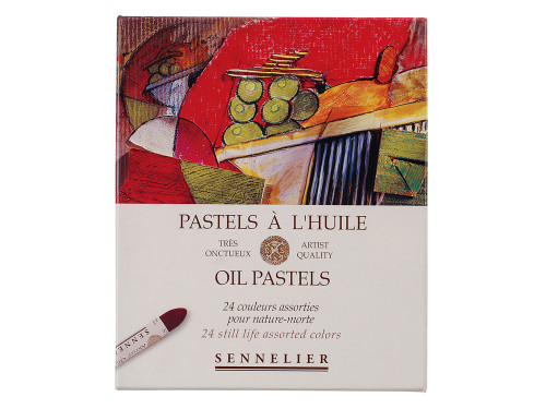 Set of Still Life Artist' Oil Pastels - Sennelier - 24 pcs.
