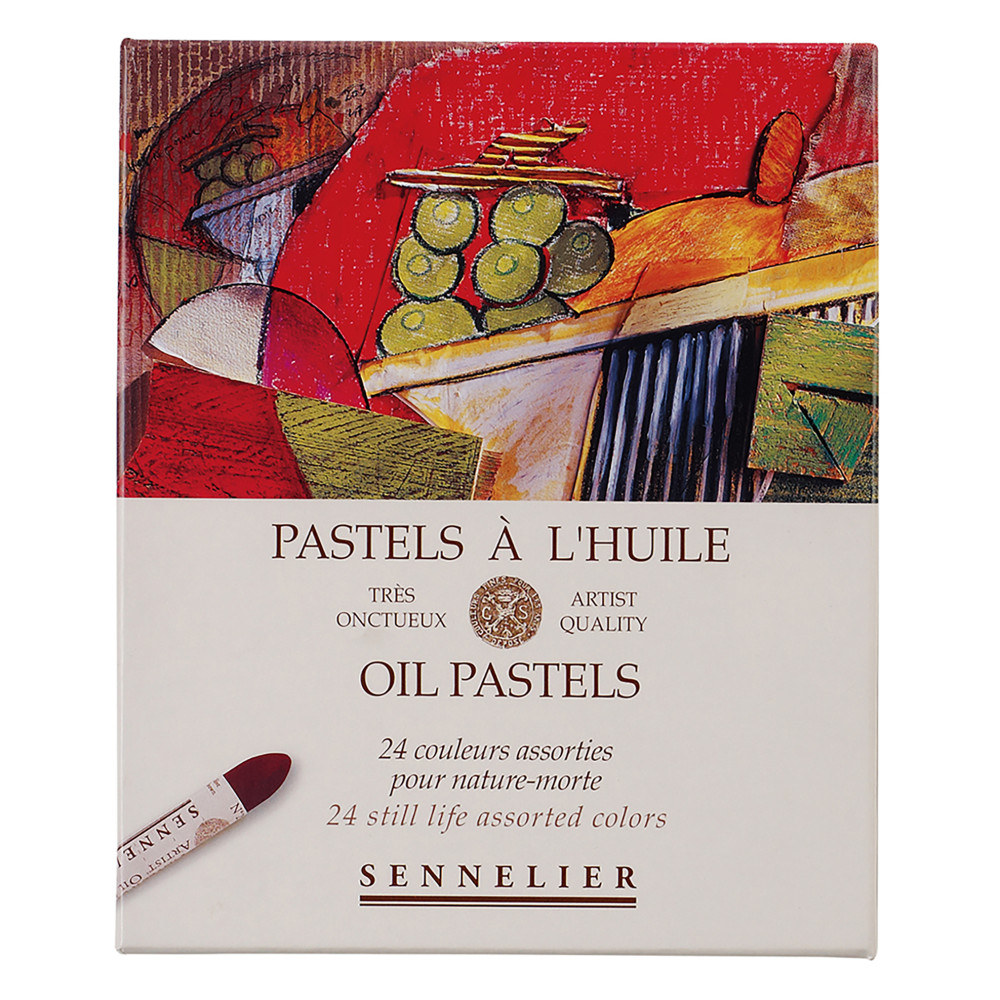 Set of Still Life Artist' Oil Pastels - Sennelier - 24 pcs.