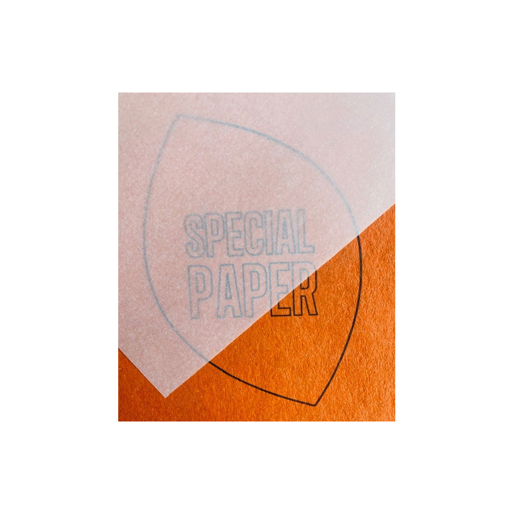 Cleartrans transparent envelope 110 g - C6, White