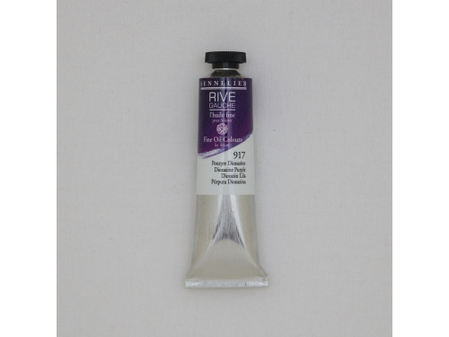Rive Gauche fine oil paint - Sennelier - 917, Dioxazine Purple, 40 ml