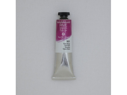 Farba olejna Rive Gauche - Sennelier - 905, Red Violet, 40 ml