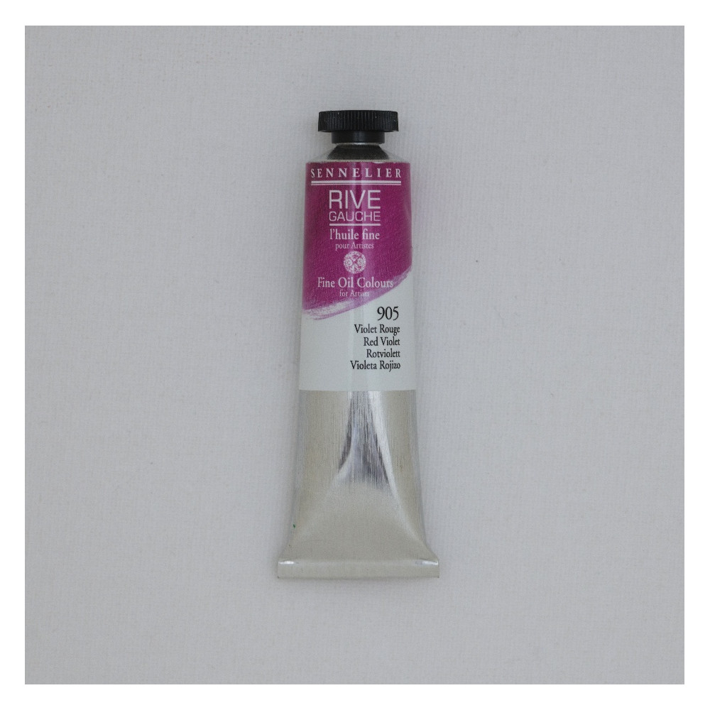 Farba olejna Rive Gauche - Sennelier - 905, Red Violet, 40 ml