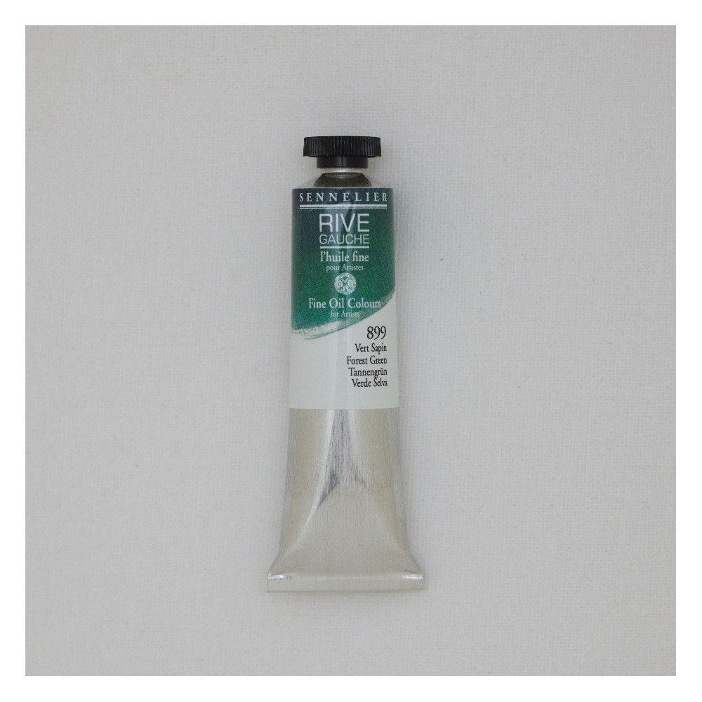 Rive Gauche fine oil paint - Sennelier - 899, Forest Green, 40 ml