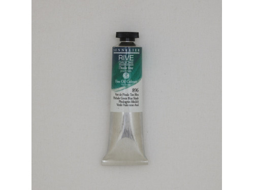 Rive Gauche fine oil paint - Sennelier - 896, Phthalo Green Blue, 40 ml