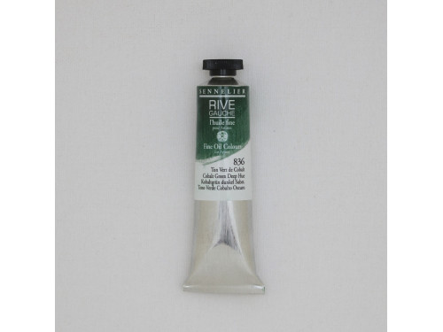 Rive Gauche fine oil paint - Sennelier - 836, Cobalt Green Deep Hue, 40 ml