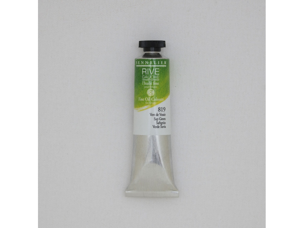 Rive Gauche fine oil paint - Sennelier - 819, Sap Green, 40 ml