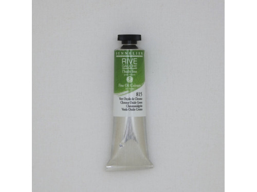Rive Gauche fine oil paint - Sennelier - 815, Chrome Oxide Green, 40 ml