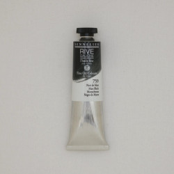 Rive Gauche fine oil paint - Sennelier - 759, Mars Black, 40 ml