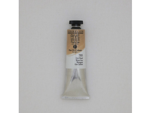 Farba olejna Rive Gauche - Sennelier - 705, Warm Grey, 40 ml