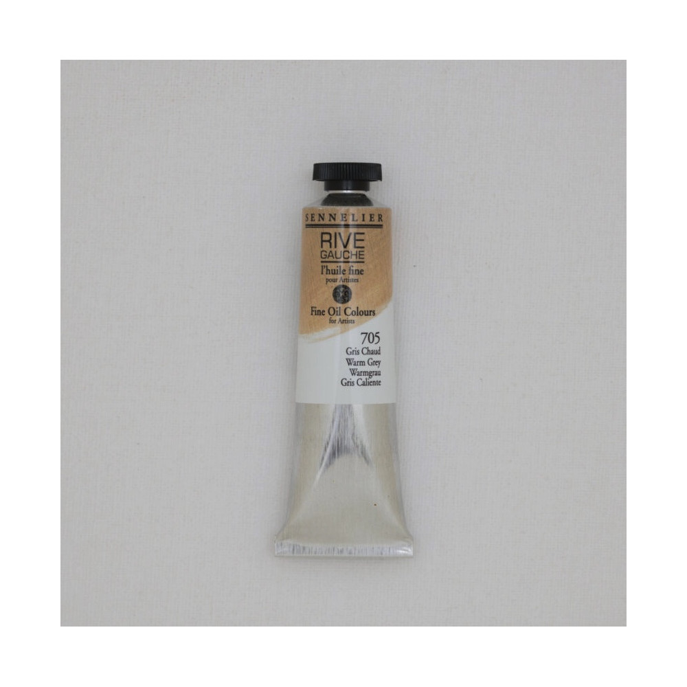 Rive Gauche fine oil paint - Sennelier - 705, Warm Grey, 40 ml