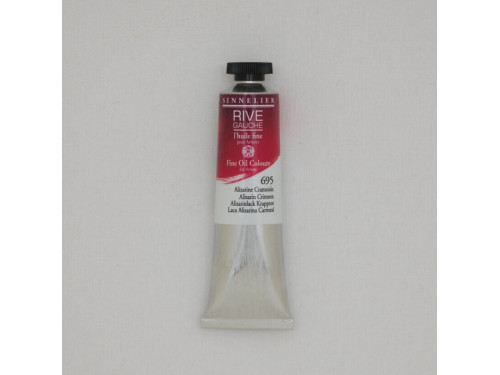 Farba olejna Rive Gauche - Sennelier - 695, Alizarin Crimson, 40 ml