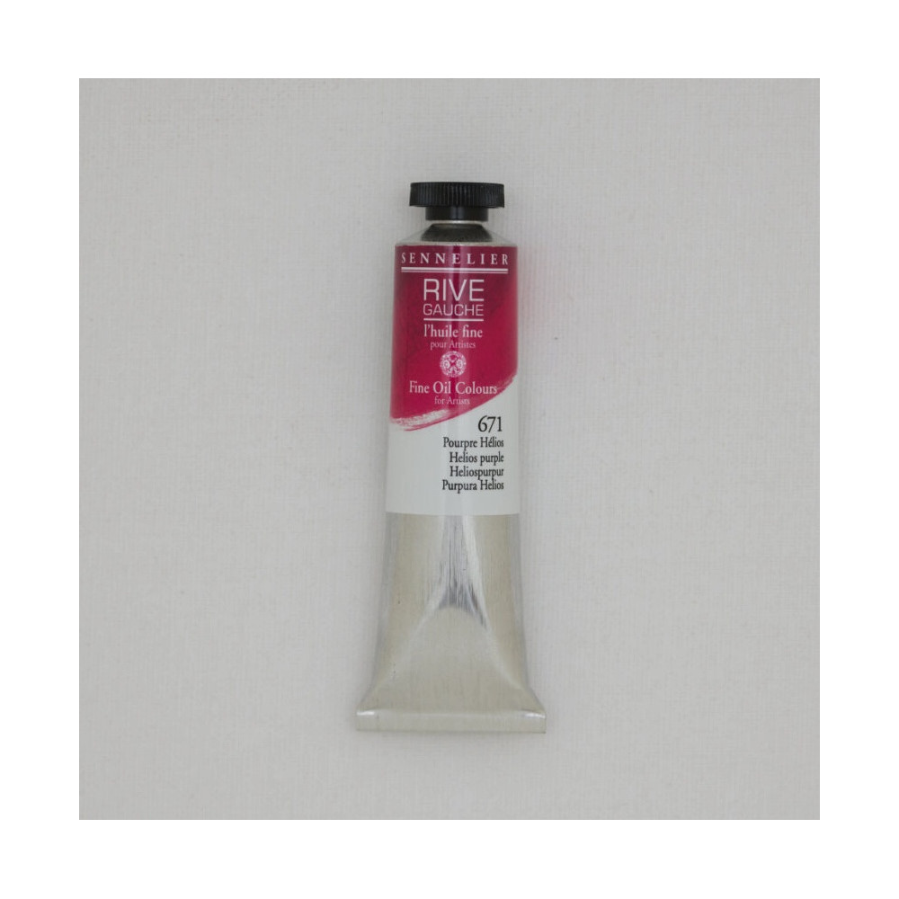 Farba olejna Rive Gauche - Sennelier - 671, Helios Purple, 40 ml