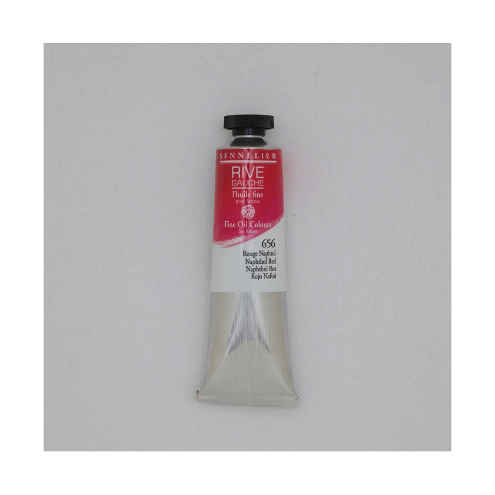 Rive Gauche fine oil paint - Sennelier - 656, Naphthol Red, 40 ml