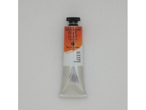 Rive Gauche fine oil paint - Sennelier - 641, Orange, 40 ml