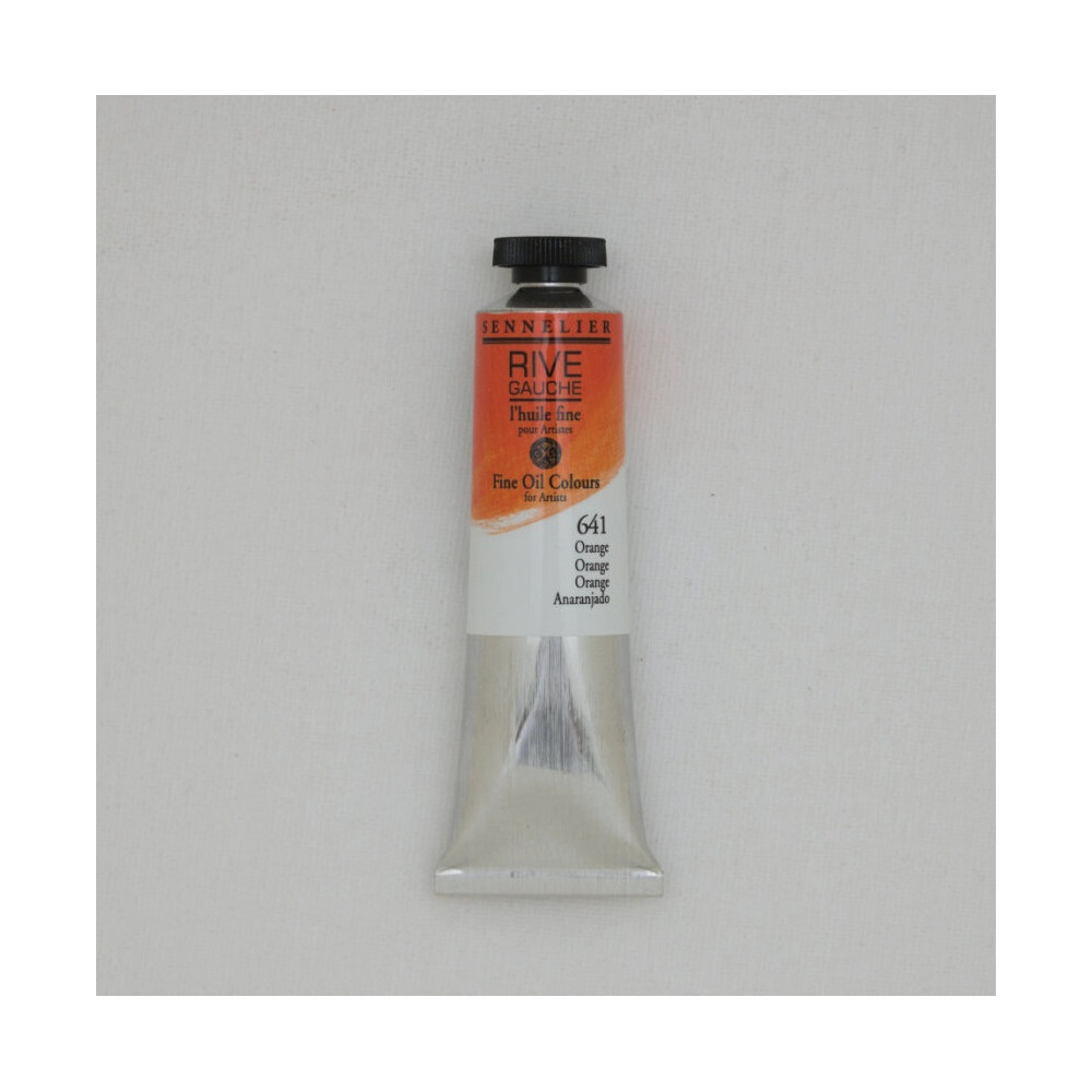 Rive Gauche fine oil paint - Sennelier - 641, Orange, 40 ml