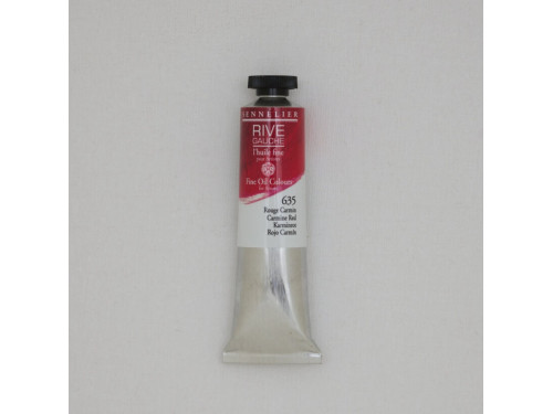 Rive Gauche fine oil paint - Sennelier - 635, Carmine Red, 40 ml