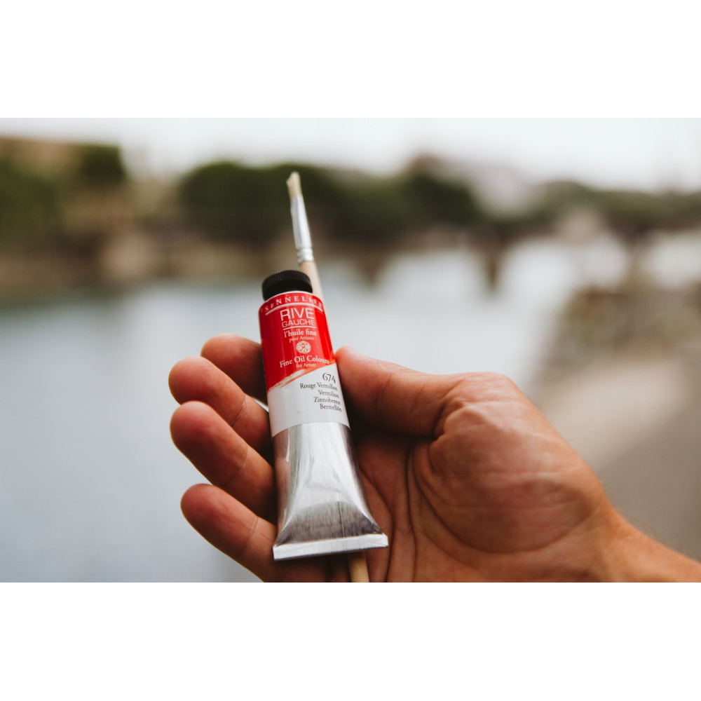 Rive Gauche fine oil paint - Sennelier - 623, Venetian Red, 40 ml