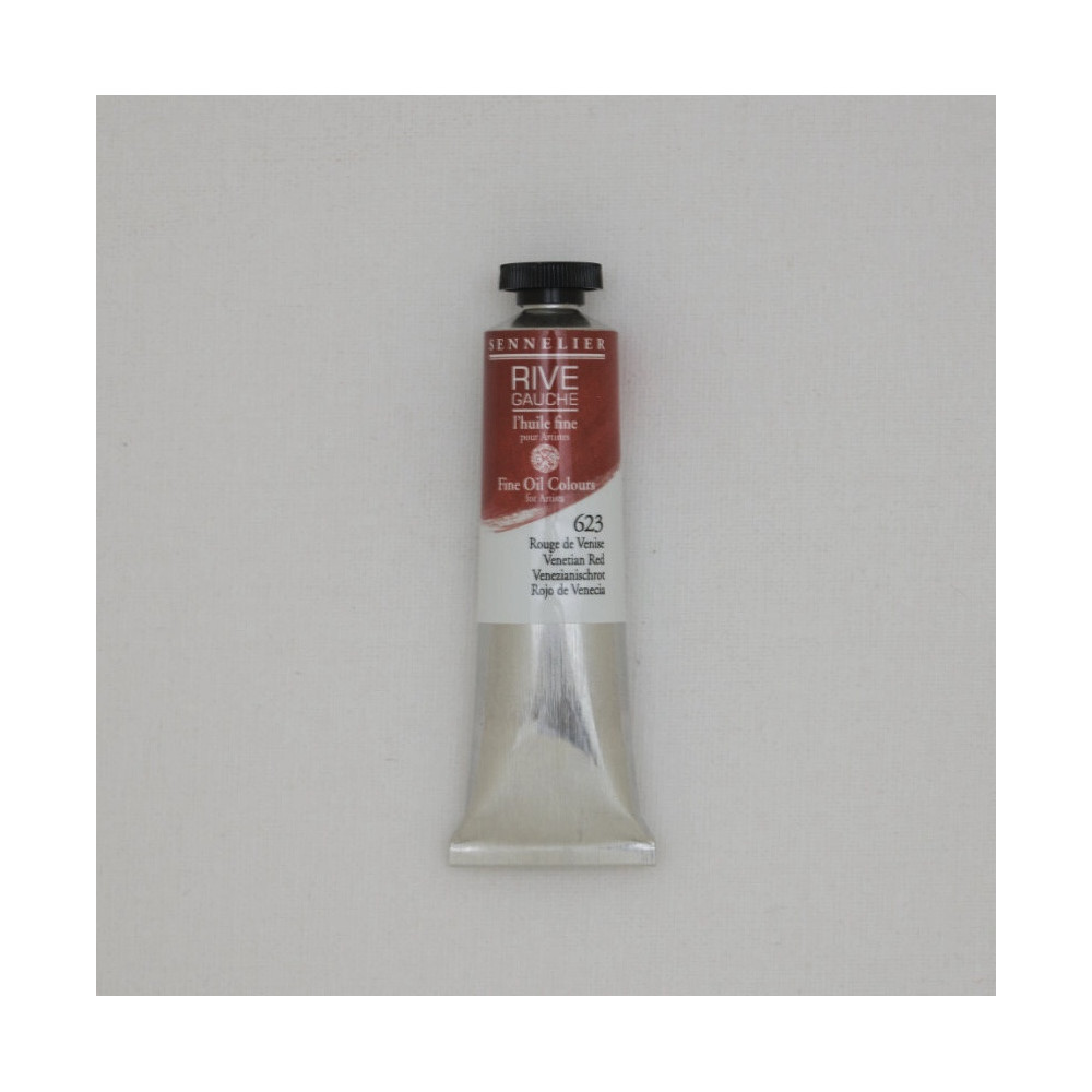 Rive Gauche fine oil paint - Sennelier - 623, Venetian Red, 40 ml