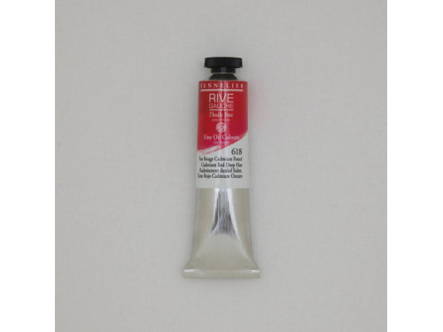 Farba olejna Rive Gauche - Sennelier - 618, Cadmium Red Deep Hue, 40 ml
