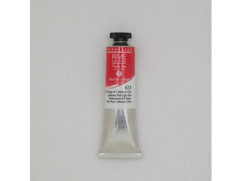Rive Gauche fine oil paint - Sennelier - 613, Cadmium Red Light Hue, 40 ml