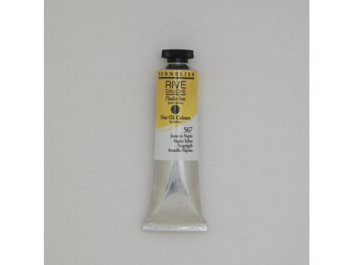 Rive Gauche fine oil paint - Sennelier - 567, Naples Yellow, 40 ml