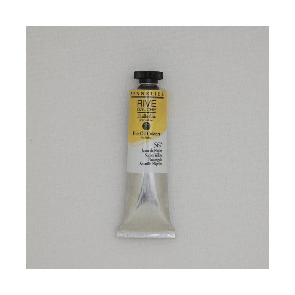Farba olejna Rive Gauche - Sennelier - 567, Naples Yellow, 40 ml
