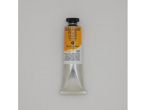 Rive Gauche fine oil paint - Sennelier - 543, Cadmium Yellow Deep Hue, 40 ml