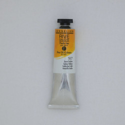 Farba olejna Rive Gauche - Sennelier - 517, Indian Yellow, 40 ml