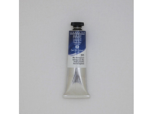 Rive Gauche fine oil paint - Sennelier - 395, Anthraquoinone Blue, 40 ml