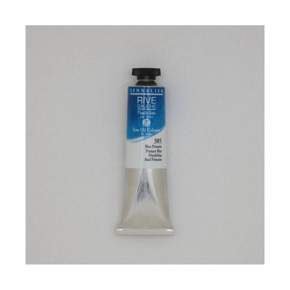 Rive Gauche fine oil paint - Sennelier - 385, Primary Blue, 40 ml