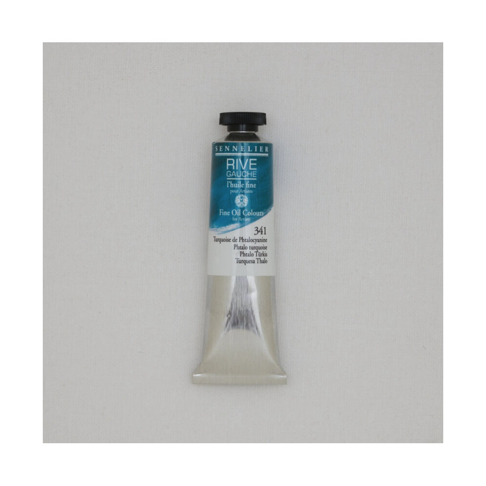 Farba olejna Rive Gauche - Sennelier - 341, Phthalo Turquoise, 40 ml