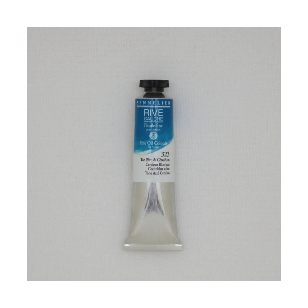 Farba olejna Rive Gauche - Sennelier - 323, Cerulean Blue Hue, 40 ml