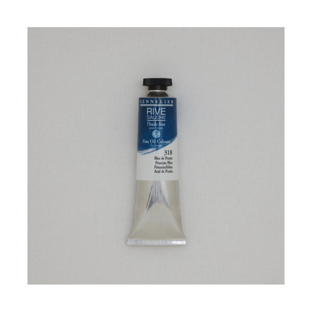 Farba olejna Rive Gauche - Sennelier - 318, Prussian Blue, 40 ml