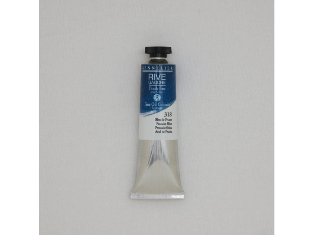 Rive Gauche fine oil paint - Sennelier - 318, Prussian Blue, 40 ml