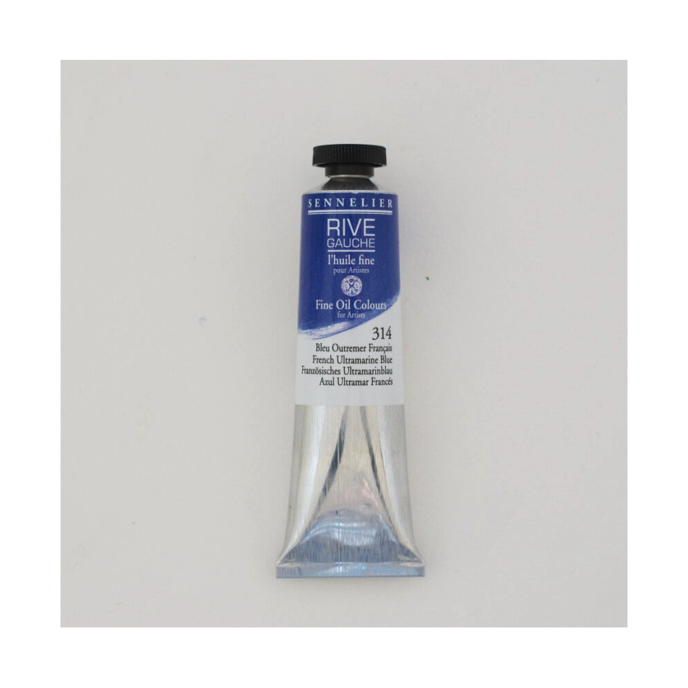 Rive Gauche fine oil paint - Sennelier - 314, French Ultramarine Blue, 40 ml