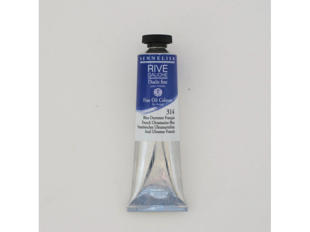 Rive Gauche fine oil paint - Sennelier - 314, French Ultramarine Blue, 40 ml