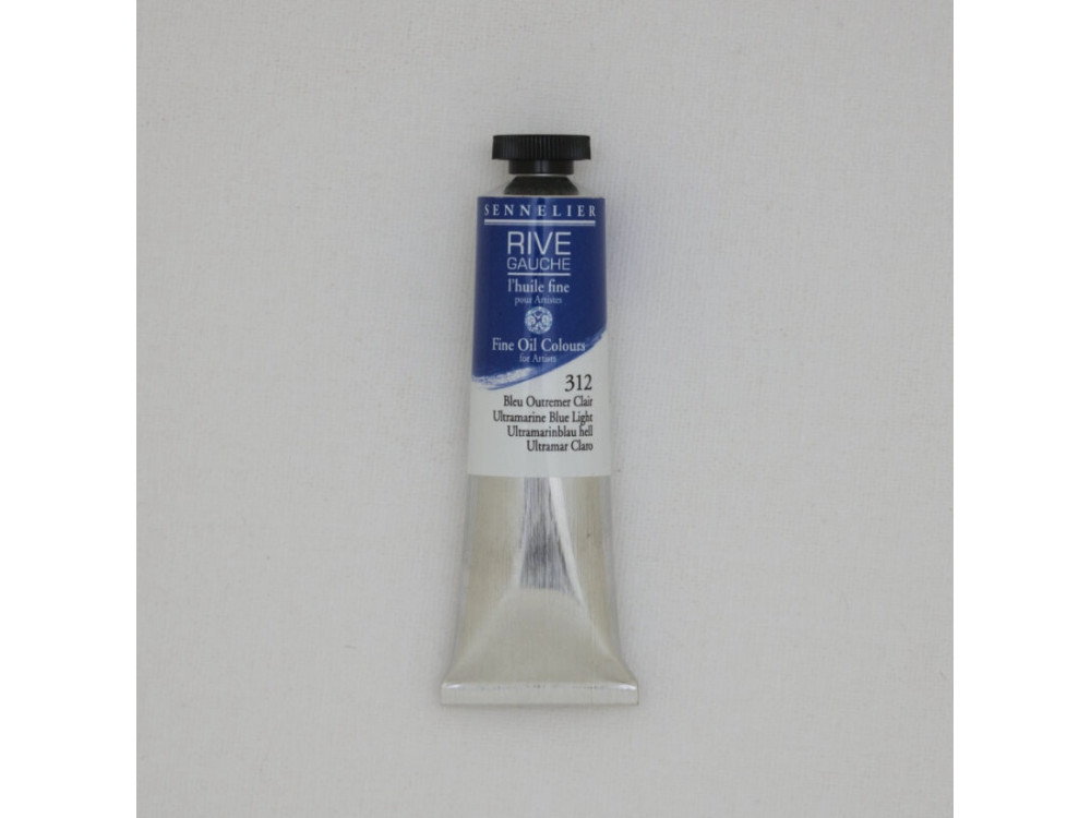 Farba olejna Rive Gauche - Sennelier - 312, Ultramarine Blue Light, 40 ml