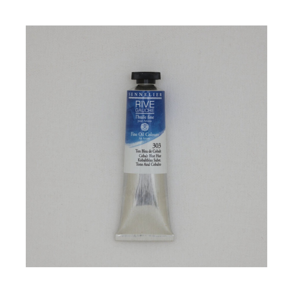 Rive Gauche fine oil paint - Sennelier - 303, Cobalt Blue Hue, 40 ml