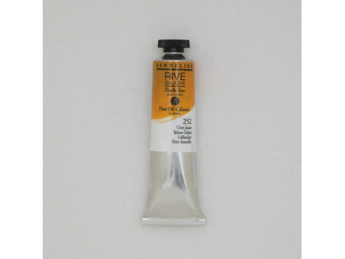 Rive Gauche fine oil paint - Sennelier - 252, Yellow Ochre, 40 ml