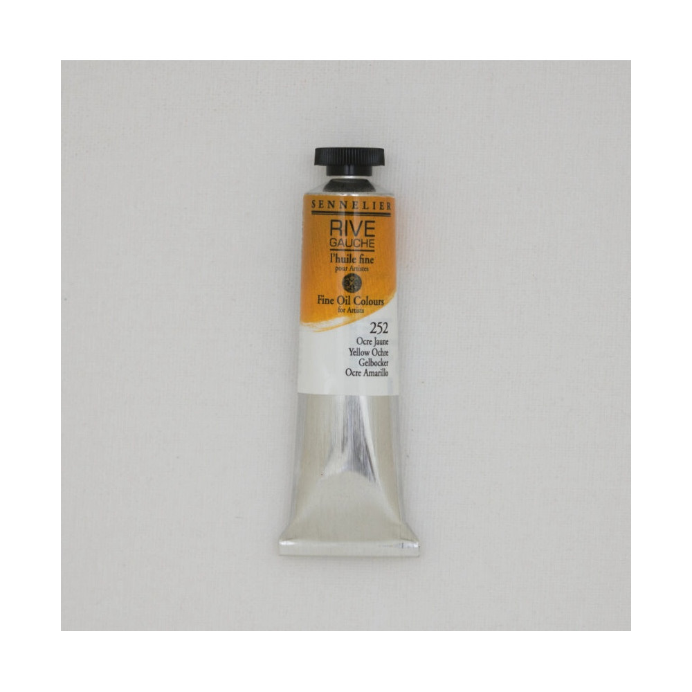 Farba olejna Rive Gauche - Sennelier - 252, Yellow Ochre, 40 ml