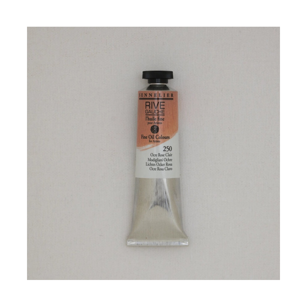 Rive Gauche fine oil paint - Sennelier - 250, Modigliani Ochre, 40 ml
