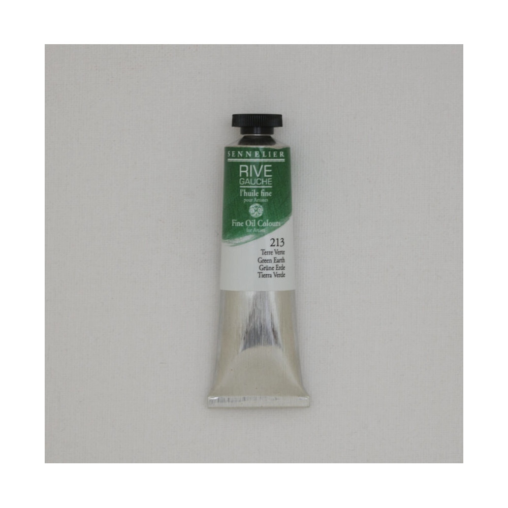 Rive Gauche fine oil paint - Sennelier - 213, Green Earth, 40 ml
